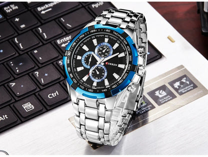 Curren 8023 Waterproof Quartz Watch for Men - Smarsty