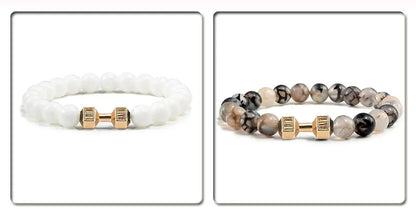 Natural Volcanic Stone Bracelet for Fitness Enthusiasts - Smarsty