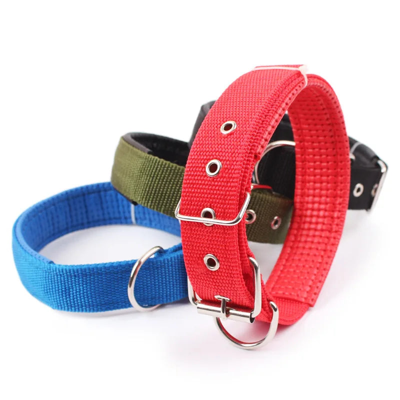Solid Nylon Dog Collar for All Breeds and Durability - Smarsty