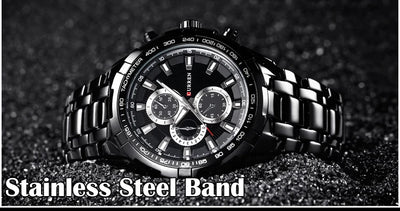 Curren 8023 Waterproof Quartz Watch for Men - Smarsty