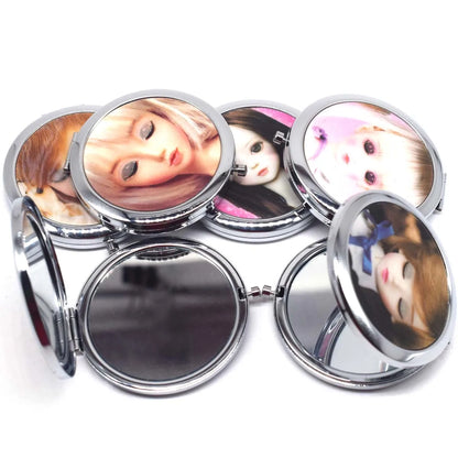 Cute Dual-Sided Mini Pocket Makeup Mirror - Smarsty