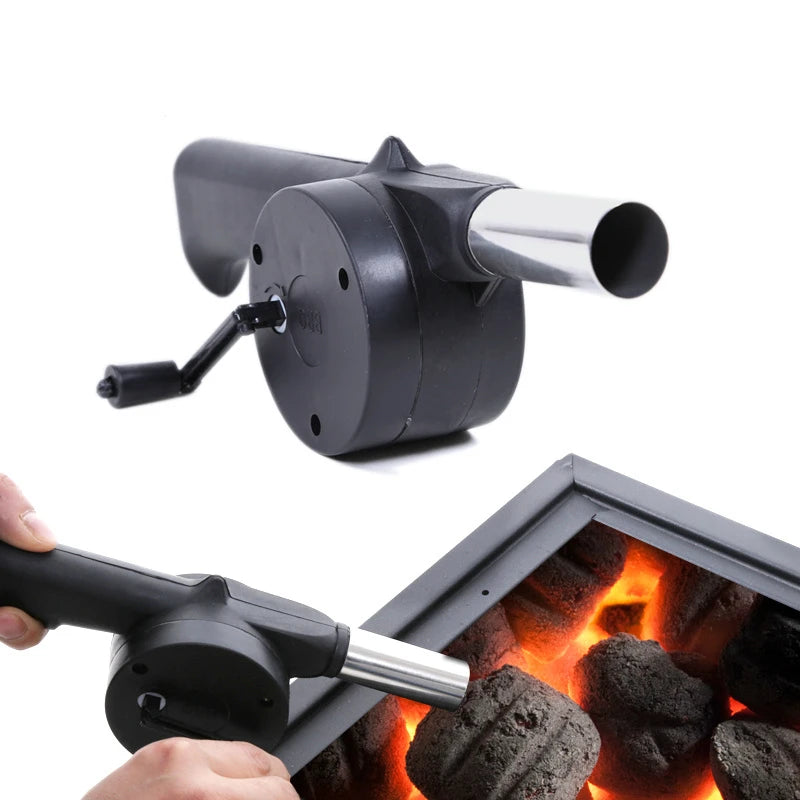 LMETJMA Hand BBQ Fan for Quick Cooking Fire - Smarsty