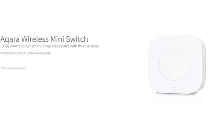 Aqara Smart Wireless Mini Switch for Home Security - Smarsty