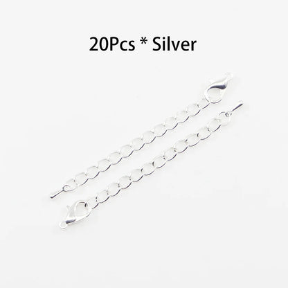 10pcs Extension Chains With Lobster Clasps Adjustable - Smarsty