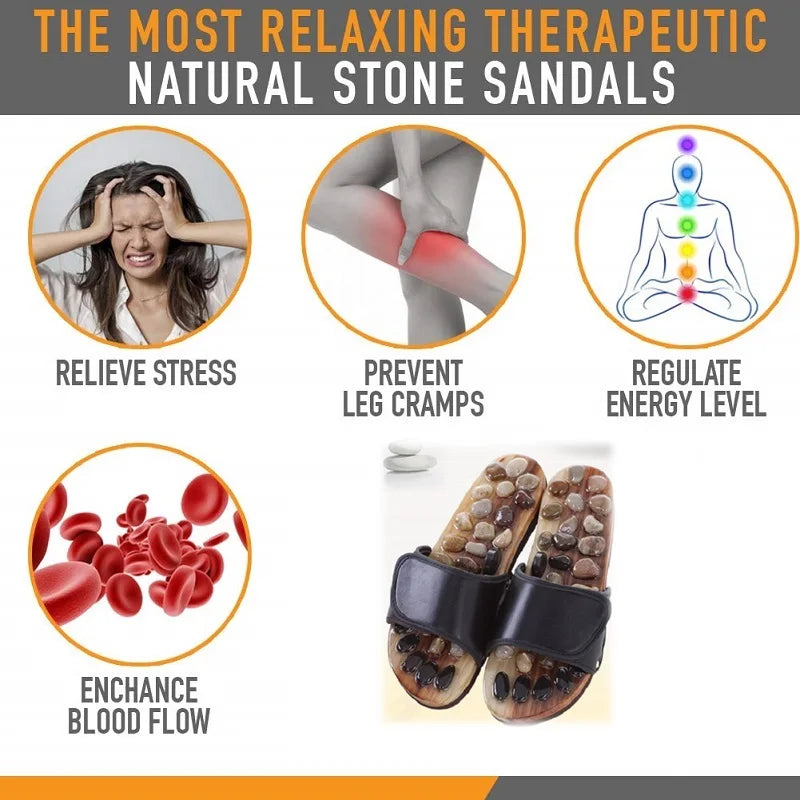 Acupressure Massage Slippers for Stress Relief and Comfort - Smarsty