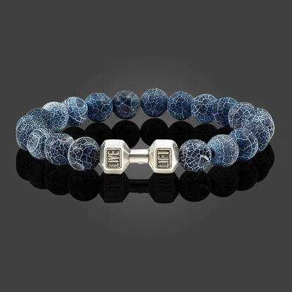 Natural Volcanic Stone Bracelet for Fitness Enthusiasts - Smarsty