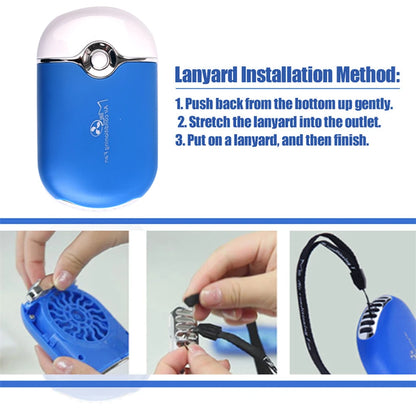 Mini USB Fan for Quick Eyelash Drying - Smarsty
