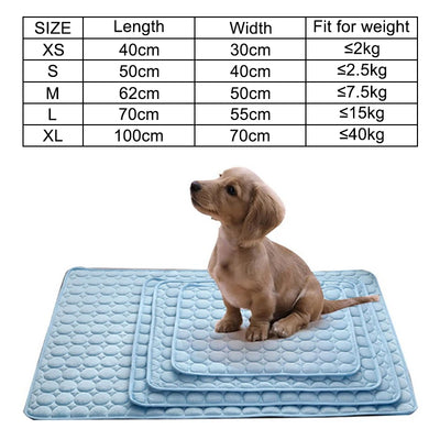 Cooling Dog Mat Summer Pad for All Breeds - Smarsty