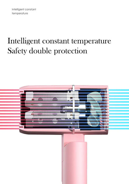Portable Folding Hairdryer With Anion Technology - Smarsty