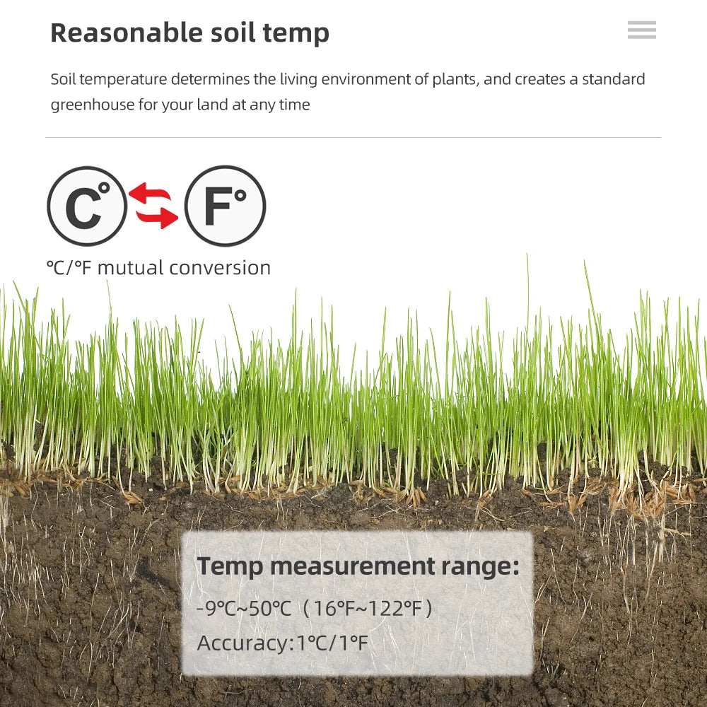 5 in 1 Soil Tester for Accurate Plant Care - Smarsty