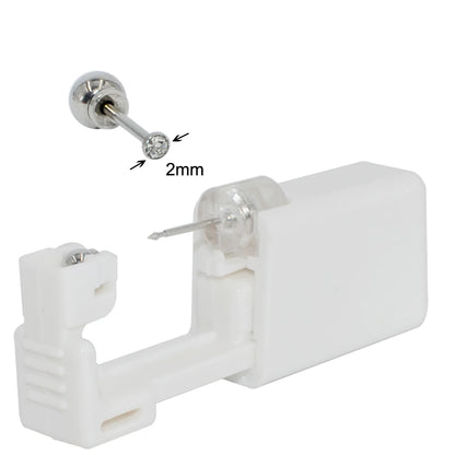 Sterile Surgical Steel Ear Stud Disposable With Safe Ball - Smarsty