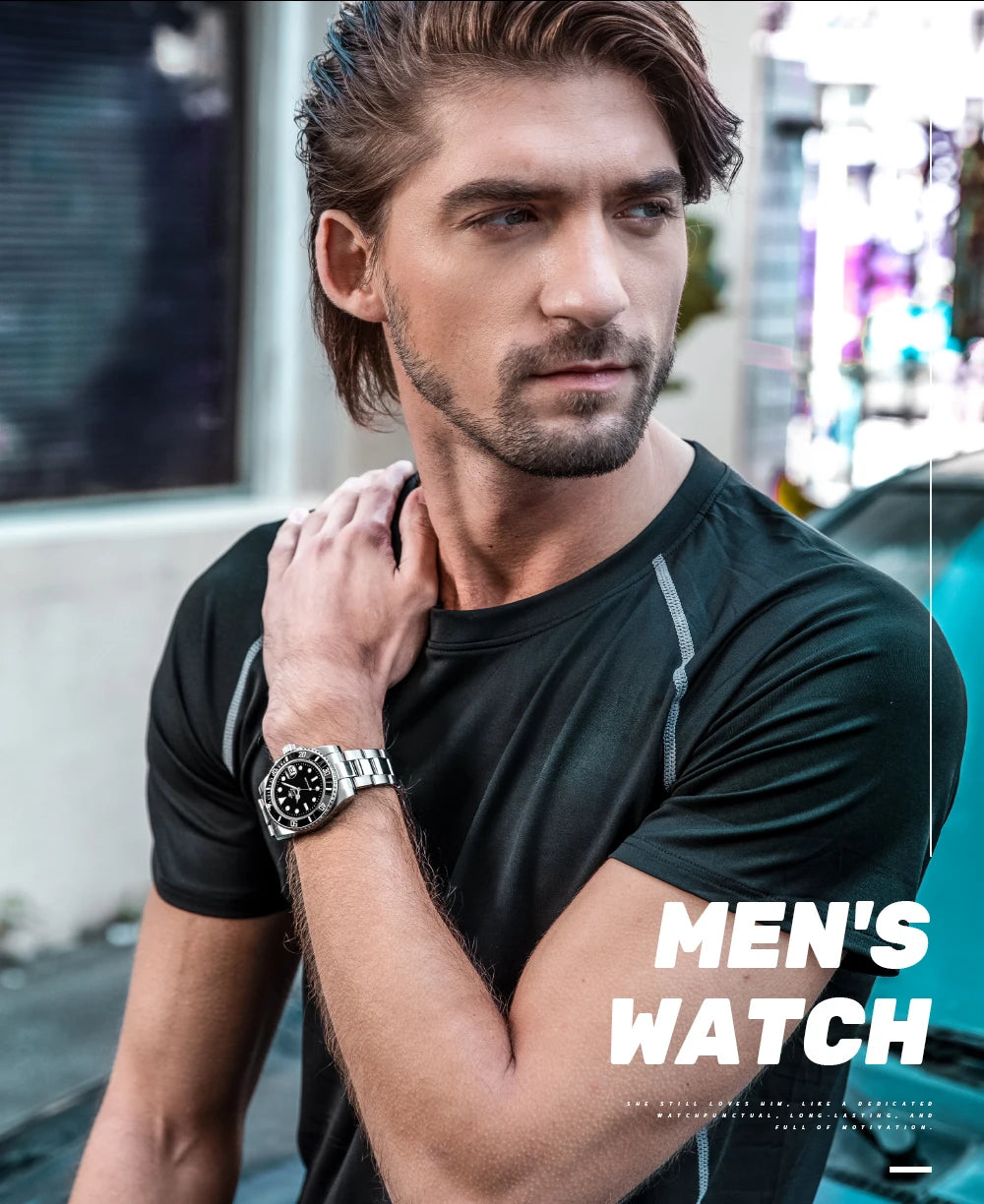Addiesdive Waterproof Stainless Steel Men's Quartz Watch - Smarsty
