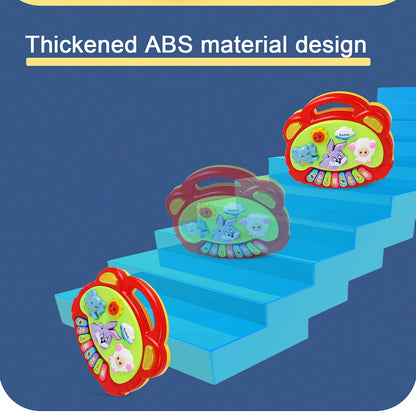 Kids Cartoon Piano Keyboard Game with Animal Sounds Flashing Light Music Baby Instrument Music Toys Educational Toys Kids Gifts by Smarsty