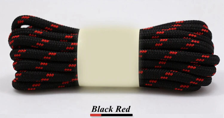 1Pair outdoor sport round shoelaces for boots hiking slip rope shoe laces sneakers shoelace strings100/120/140/160CM 19 Colors
