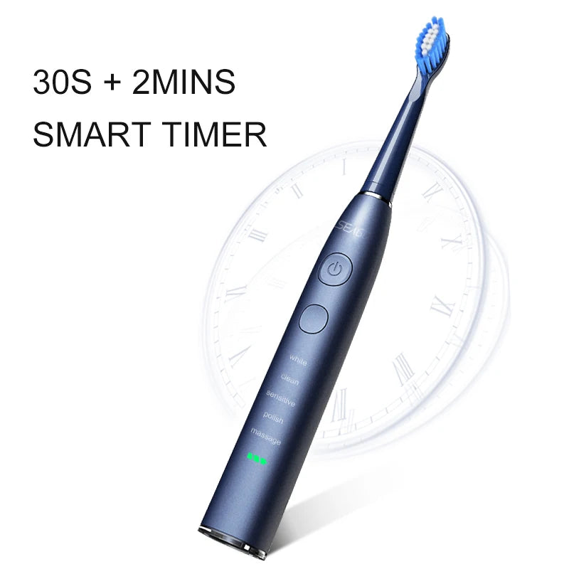 Seago Electric Sonic Toothbrush with Long Battery Life - Smarsty