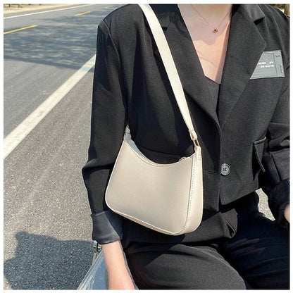 Retro PU Leather Shoulder Bag For Women Hobo Style Classic - Smarsty