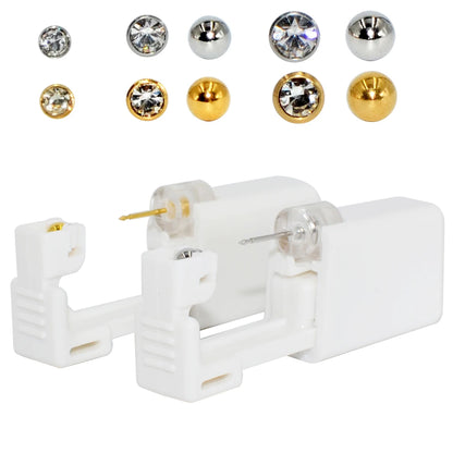 Sterile Surgical Steel Ear Stud Disposable With Safe Ball - Smarsty