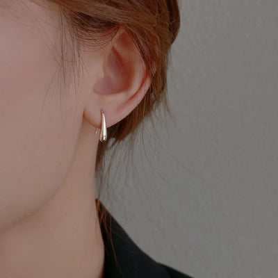 925 Sterling Silver Water Drop Earrings Elegant Gift - Smarsty