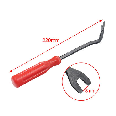 4pcs/Set Portable Car Panel Removal Tool Kit Nail Puller Radio Audio Door Pry Repair Clip Trim Dash Removal Installer Hand Tool - Smarsty