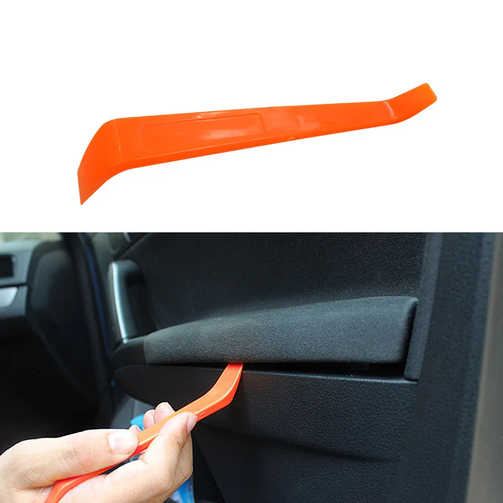 4pcs/Set Portable Car Panel Removal Tool Kit Nail Puller Radio Audio Door Pry Repair Clip Trim Dash Removal Installer Hand Tool - Smarsty