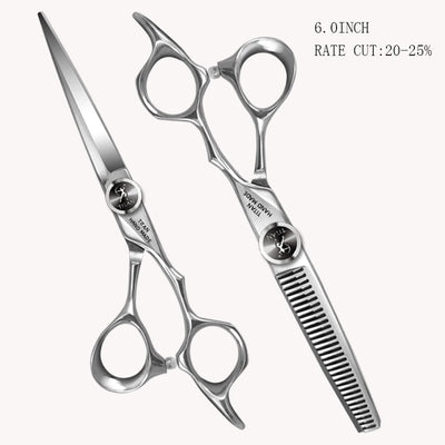 Titan Professional Hair Cutting Scissors Set with Japanese Steel - Smarsty