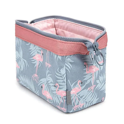 Waterproof Flamingo Cosmetic Bag For Women Travel Organizer - Smarsty
