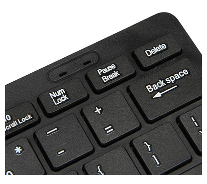 Ultra Thin USB 2.0 Wired Keyboard Mini 78 Keys Multimedia