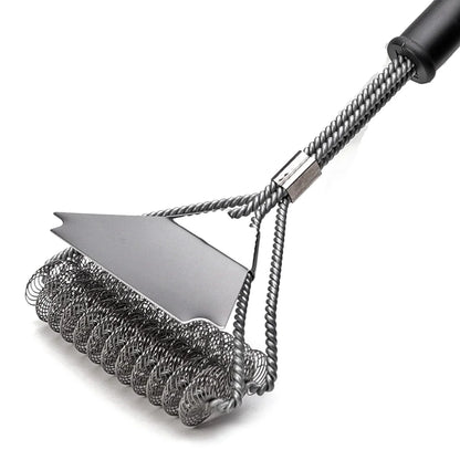 Bristle Free Grill Brush Rust Resistant Stainless Steel - Smarsty