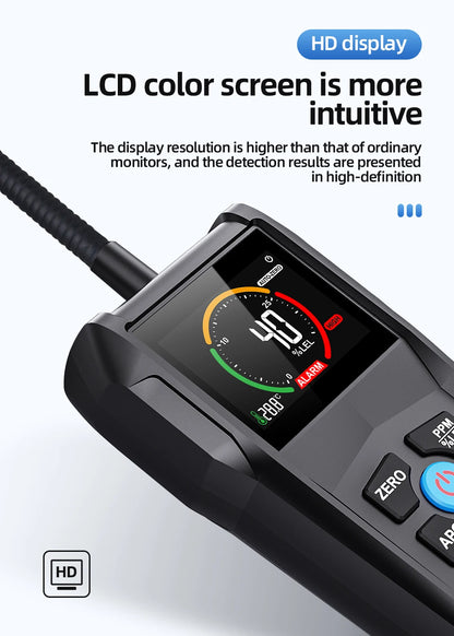Gas Leak Detector with Sound and Light Alarm - Smarsty