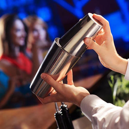 Professional Stainless Steel Boston Shaker Bar Set - Smarsty