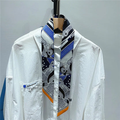 Silk Summer Scarf for Women Lightweight Neckwear - Smarsty
