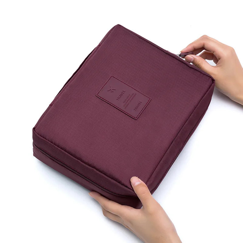 High Capacity Outdoor Makeup Bag Waterproof Organizer - Smarsty
