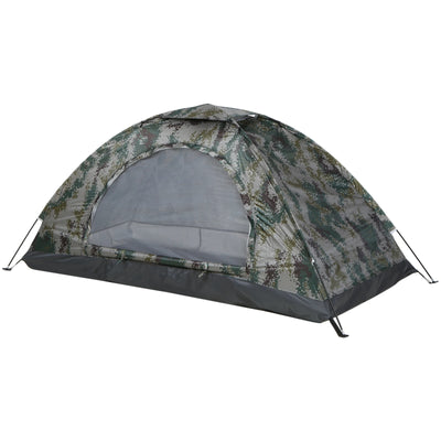 Tomshoo 1/2 Person Ultralight Camping Tent Single Layer Portable Hiking Tent Anti-UV Coating UPF 30+ for Outdoor Beach Fishing by Smarsty