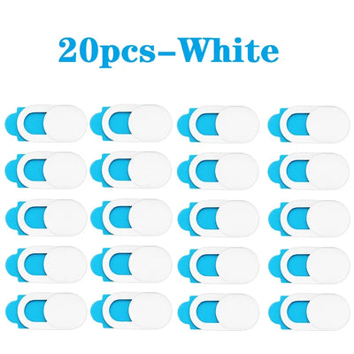 20/10/5/1pcs Sliding Webcam Cover Laptop Camera Cover Slider Phone Antispy For iPad PC Macbook Tablet lenses Privacy Sticker - Smarsty