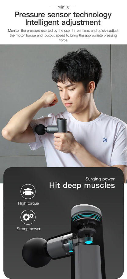 Booster Mini X Massage Gun for Deep Tissue Relief - Smarsty