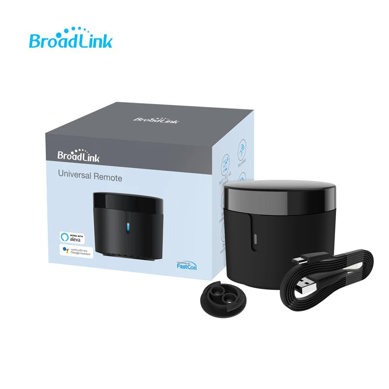 Broadlink RM4 Mini Smart IR Remote with Alexa Integration - Smarsty