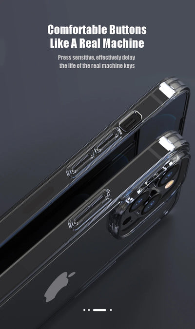 Luxury Tempered Glass Clear Case For iPhone 16 15 14 12 13 Mini 11 Pro XS Max X XR 15 7 8 16Plus SE Transparent Hard Case Fundas by Smarsty