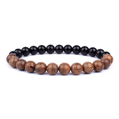 Volcanic Stone Bracelet for Men with Mood Tracking Feature - Smarsty