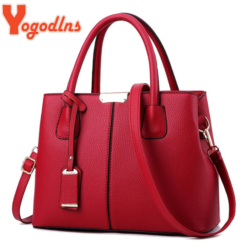 Designer Leather Handbags For Women Luxury Shoulder Bag - Smarsty