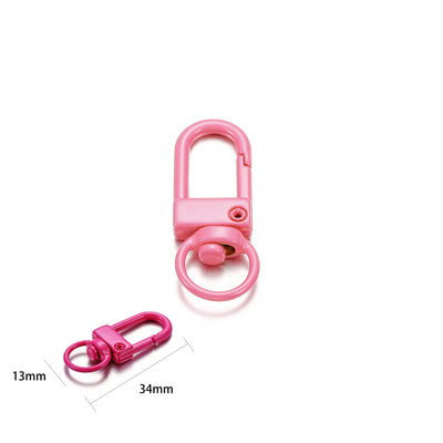 Rotating Lobster Clasps Gold Rhodium Secure 10pcs Pack - Smarsty
