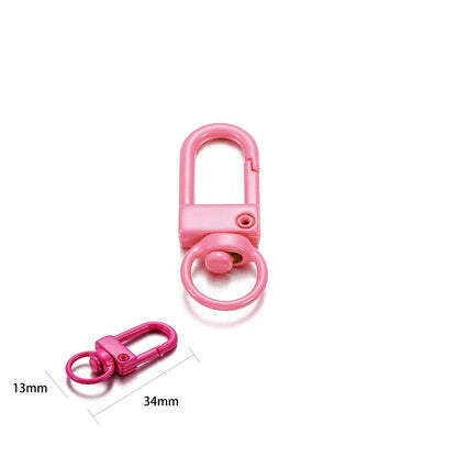 Rotating Lobster Clasps Gold Rhodium Secure 10pcs Pack - Smarsty