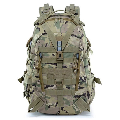 Camping Backpack Men's Bag Travel Bags Tactical Molle Climbing Rucksack Hiking Outdoor Reflective Shoulder Fishing Laptop Bag by Smarsty
