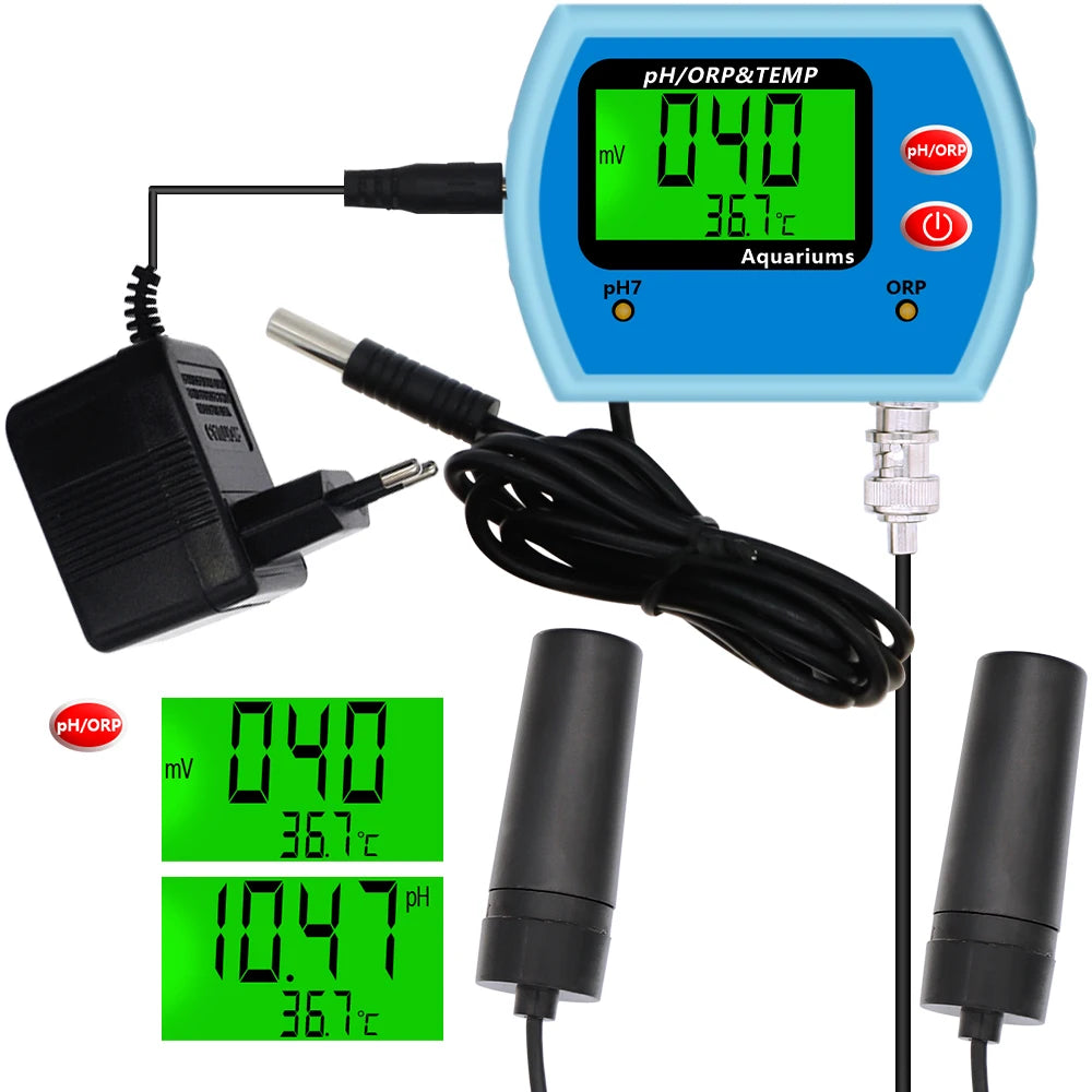 3 in 1 PH Meter Water Quality Tester with Big Screen - Smarsty