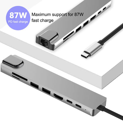 USB C Hub 4K HDMI Adapter With Multiport Thunderbolt