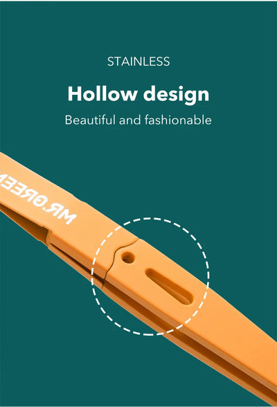 MR Green Stainless Steel Eyebrow Tweezers for Precision Hair Removal - Smarsty