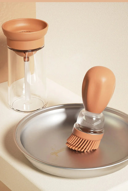 Portable Silicone Oil Bottle With Brush For Easy Cooking - Smarsty