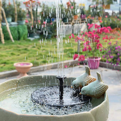 Solar Powered Mini Water Fountain for Garden Decoration - Smarsty