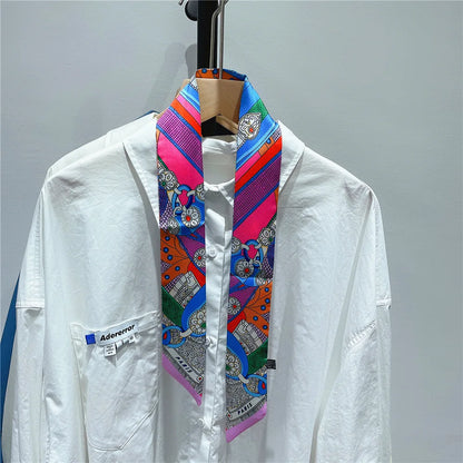 Silk Summer Scarf for Women Lightweight Neckwear - Smarsty