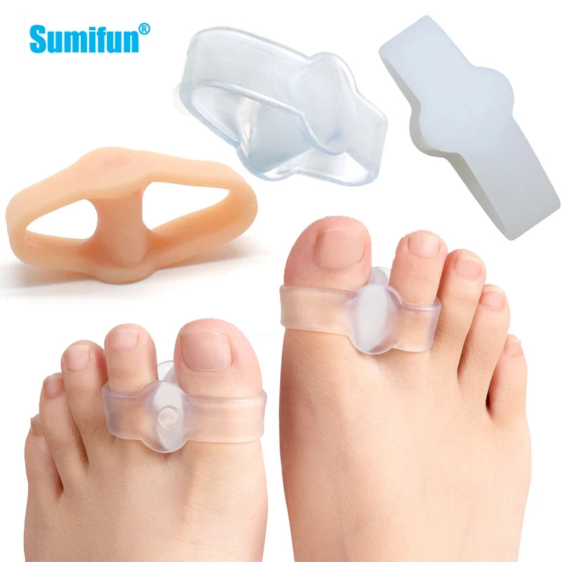 Silicone Toe Separators for Bunion Relief and Foot Care - Smarsty