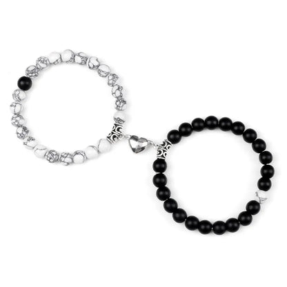 Natural Stone Couple Bracelets Set for Friendship - Smarsty